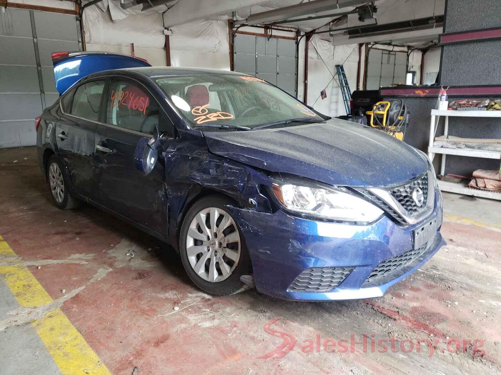 3N1AB7AP0KY447555 2019 NISSAN SENTRA