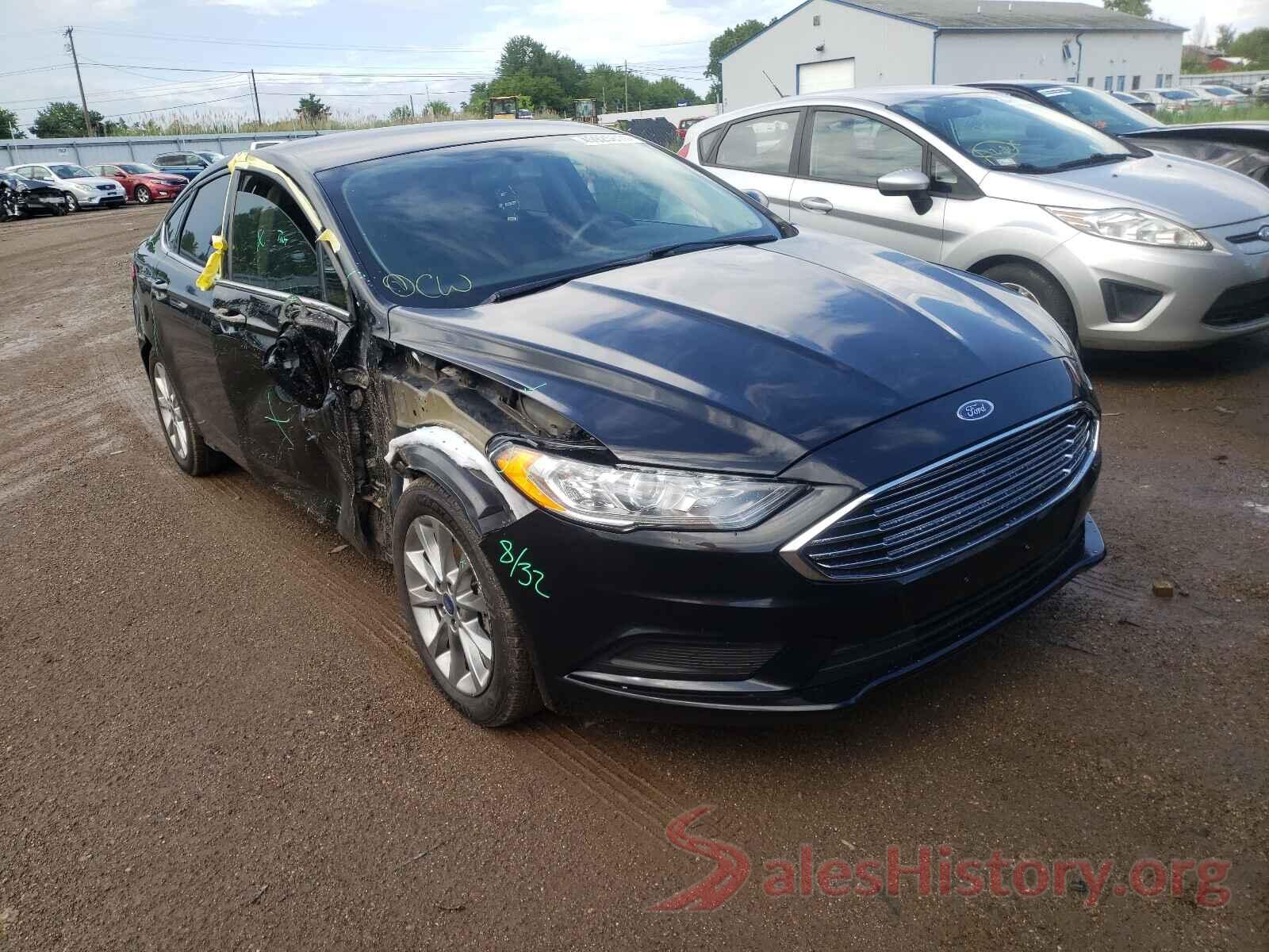 3FA6P0LU6HR230132 2017 FORD FUSION