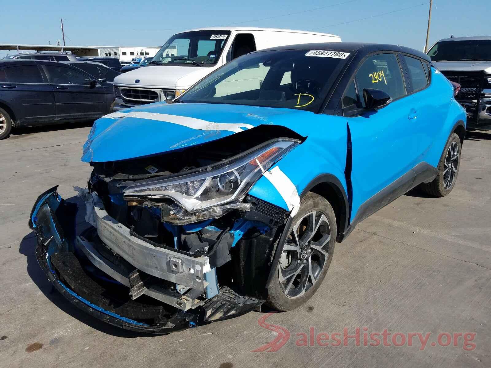 JTNKHMBX2K1031696 2019 TOYOTA C-HR