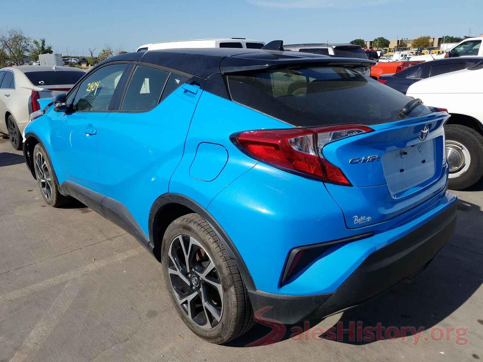 JTNKHMBX2K1031696 2019 TOYOTA C-HR