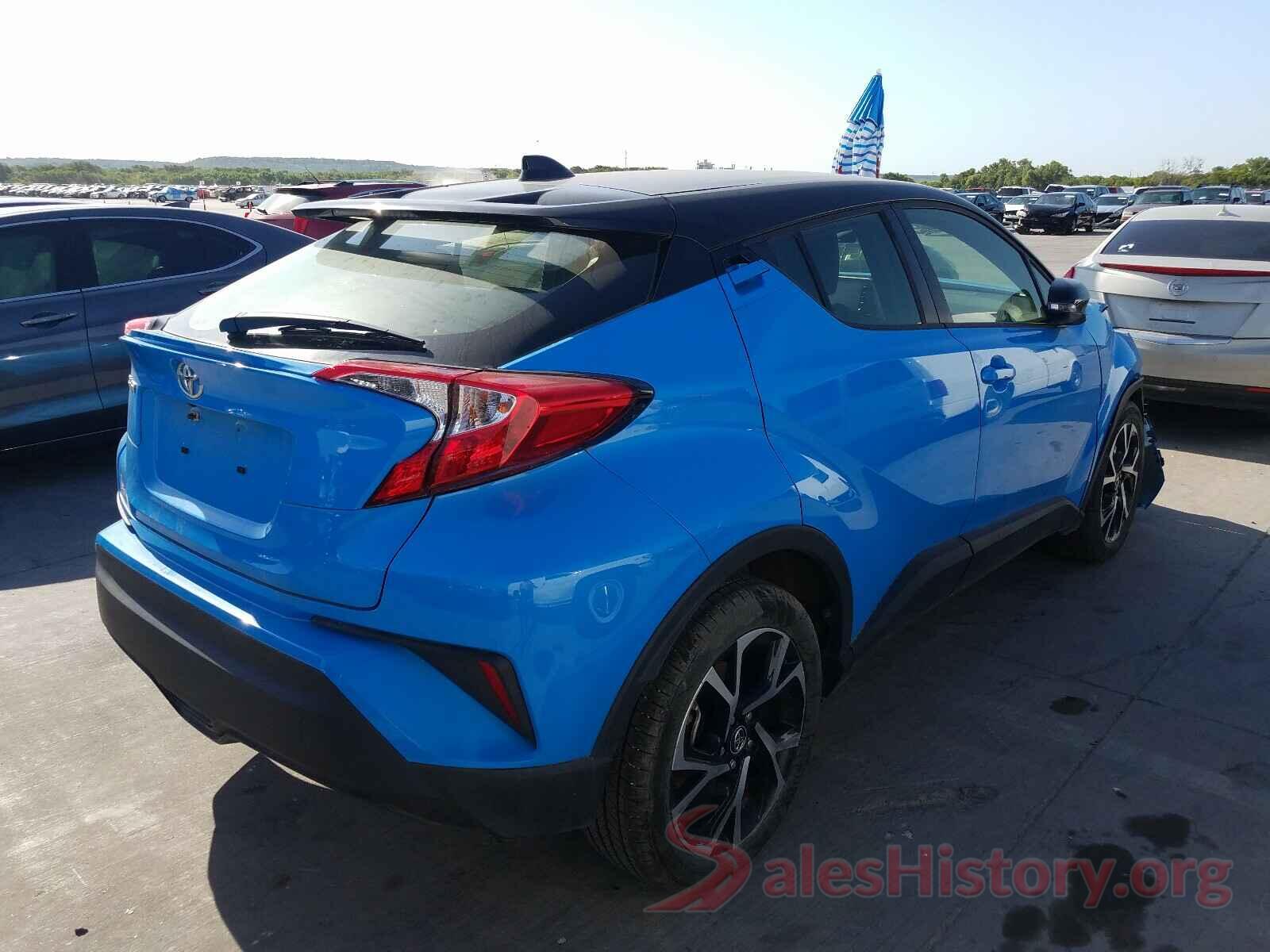 JTNKHMBX2K1031696 2019 TOYOTA C-HR