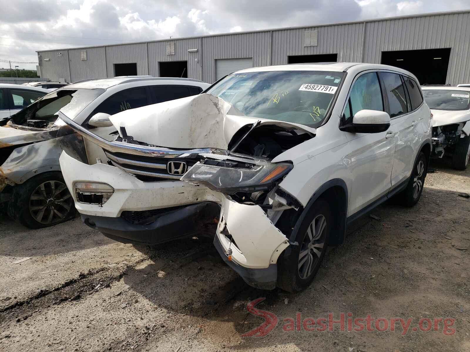 5FNYF5H84GB022572 2016 HONDA PILOT