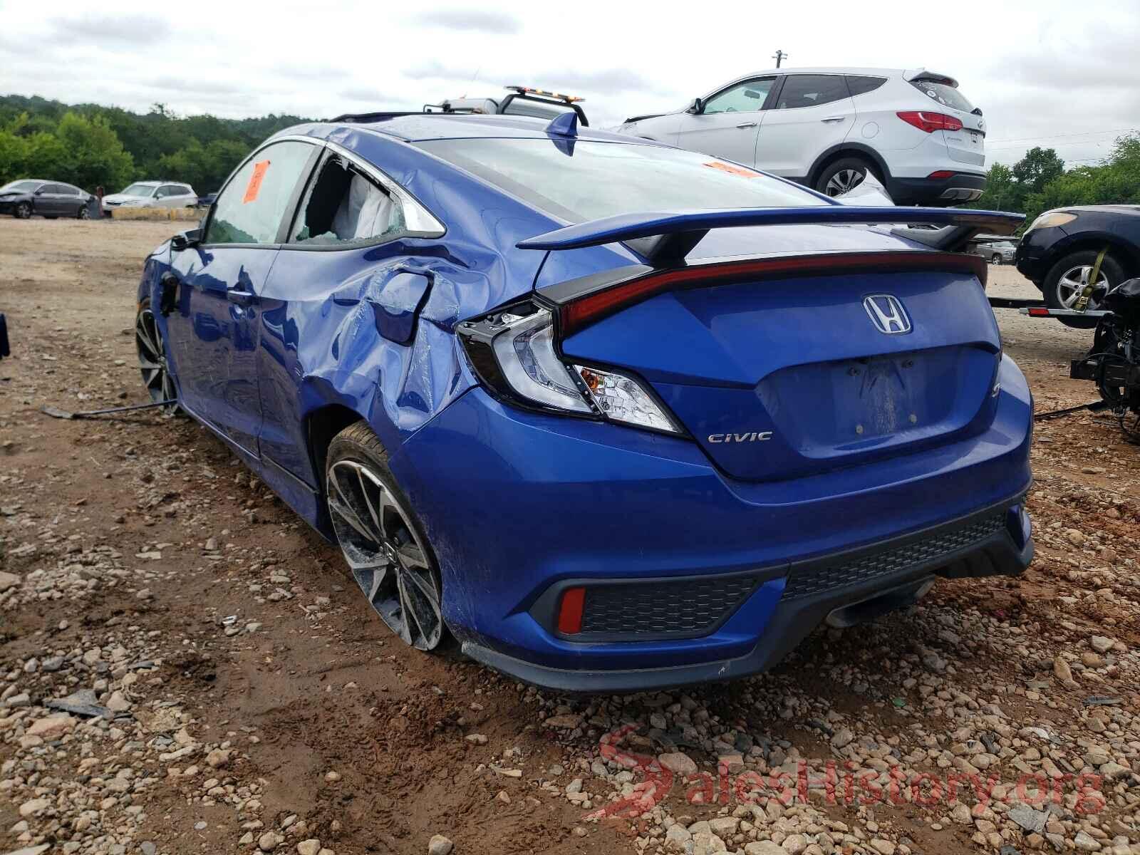 2HGFC3A51KH755512 2019 HONDA CIVIC