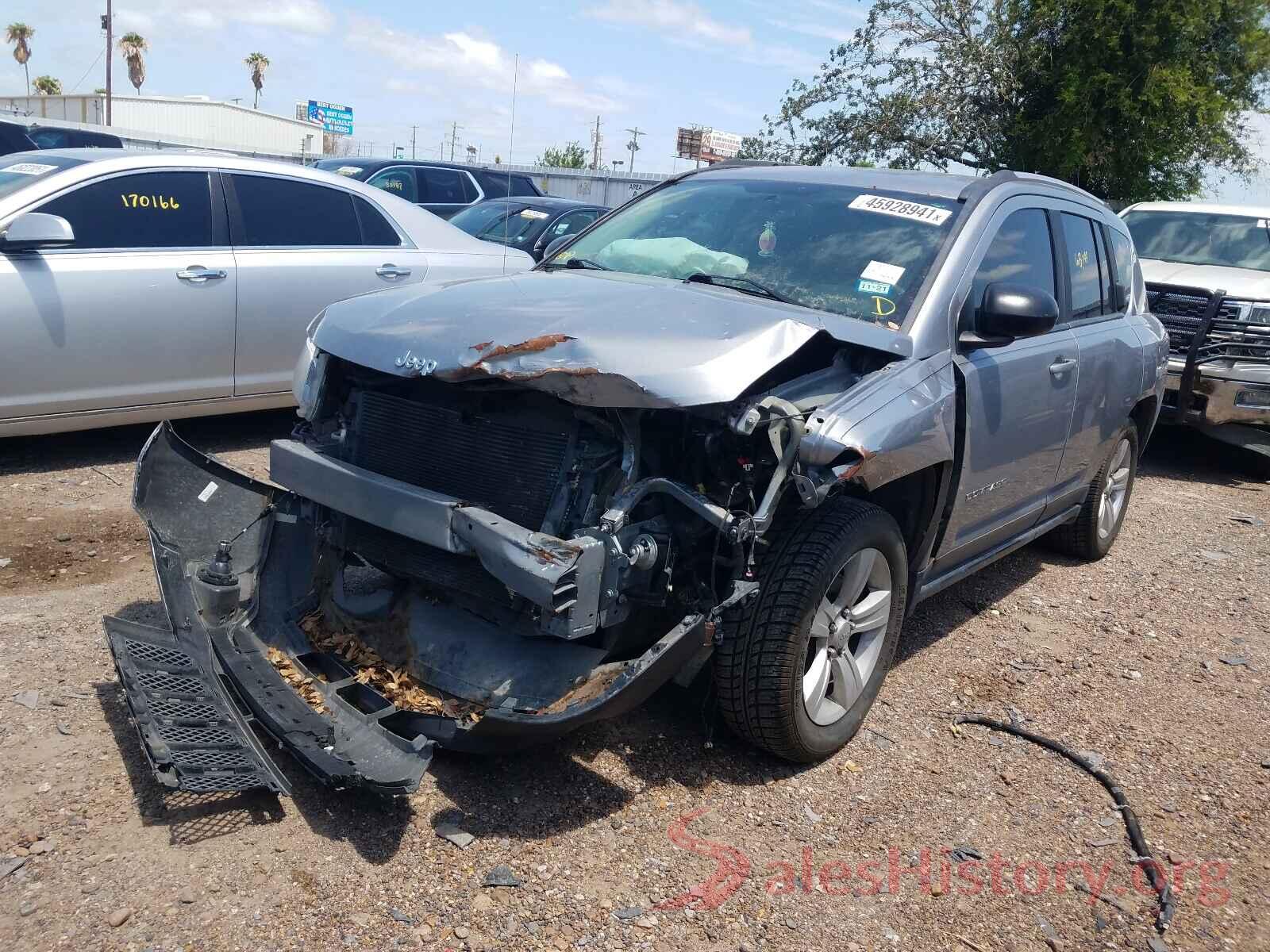 1C4NJCBA4HD123881 2017 JEEP COMPASS