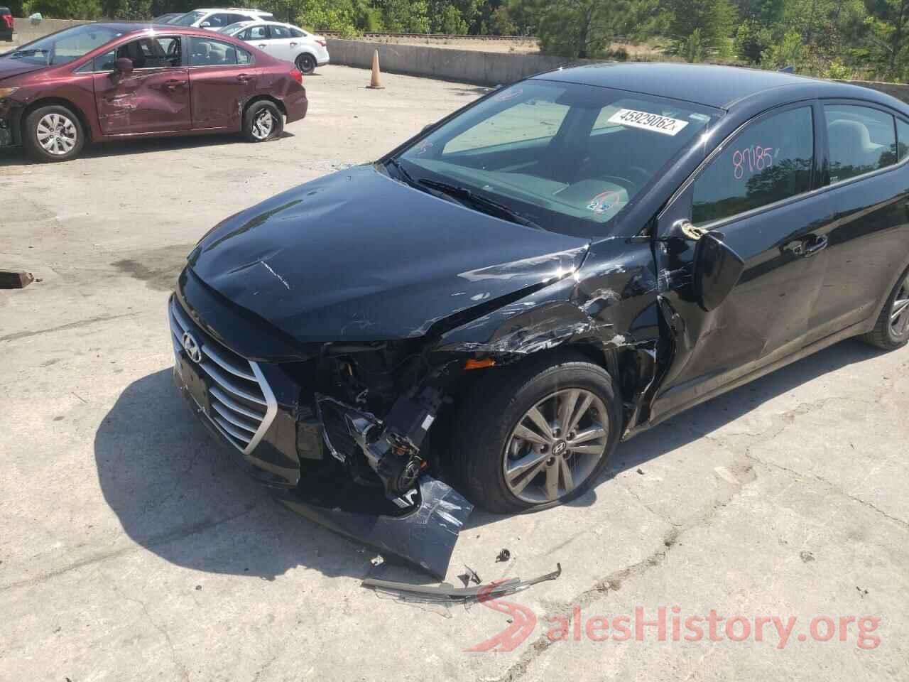 5NPD84LF4JH393829 2018 HYUNDAI ELANTRA