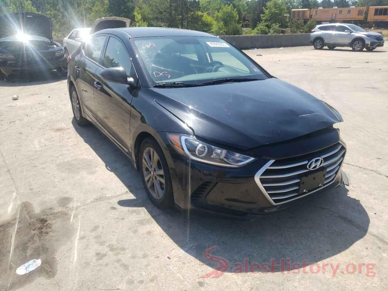 5NPD84LF4JH393829 2018 HYUNDAI ELANTRA