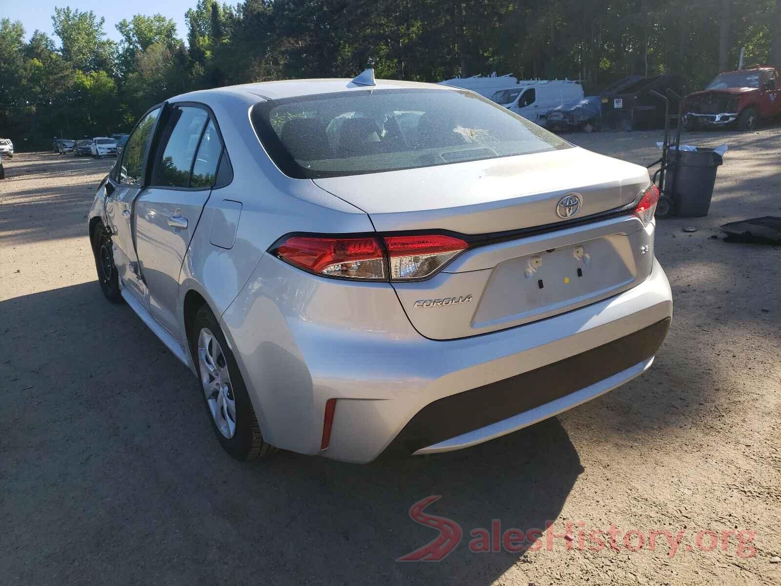 5YFEPMAE3MP160923 2021 TOYOTA COROLLA