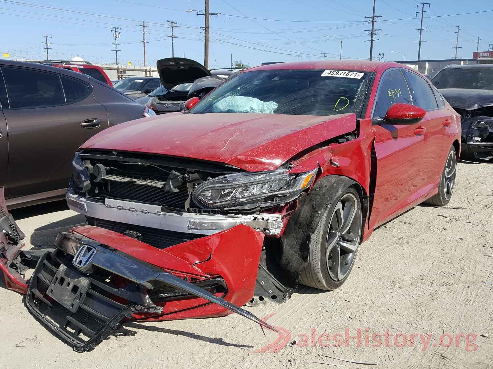 1HGCV1F38KA075274 2019 HONDA ACCORD