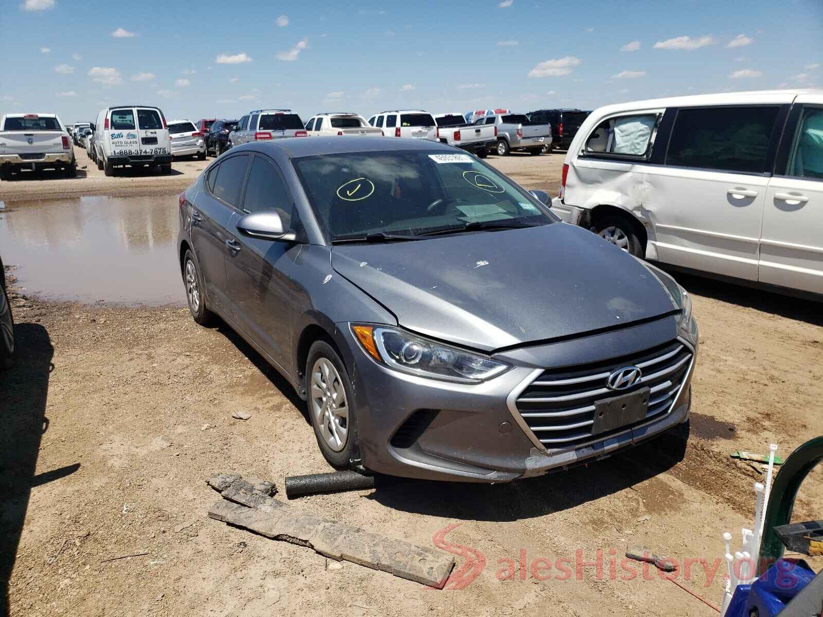 KMHD74LF7HU081745 2017 HYUNDAI ELANTRA