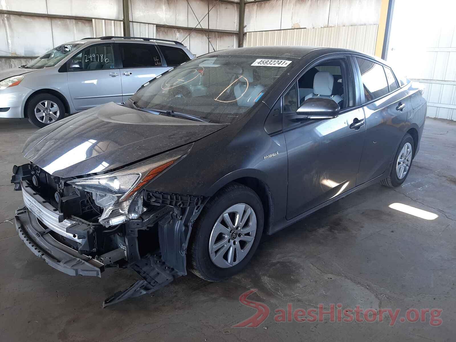 JTDKBRFU1G3018145 2016 TOYOTA PRIUS