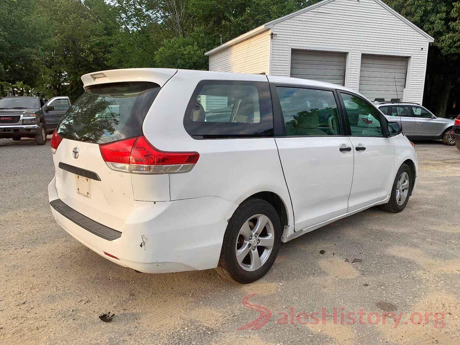 5TDZK3DC1CS231580 2012 TOYOTA SIENNA