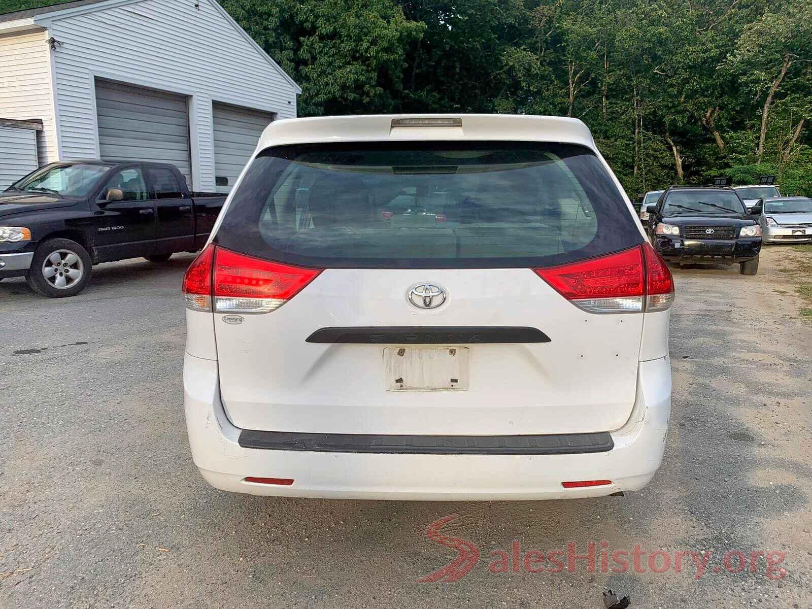 5TDZK3DC1CS231580 2012 TOYOTA SIENNA