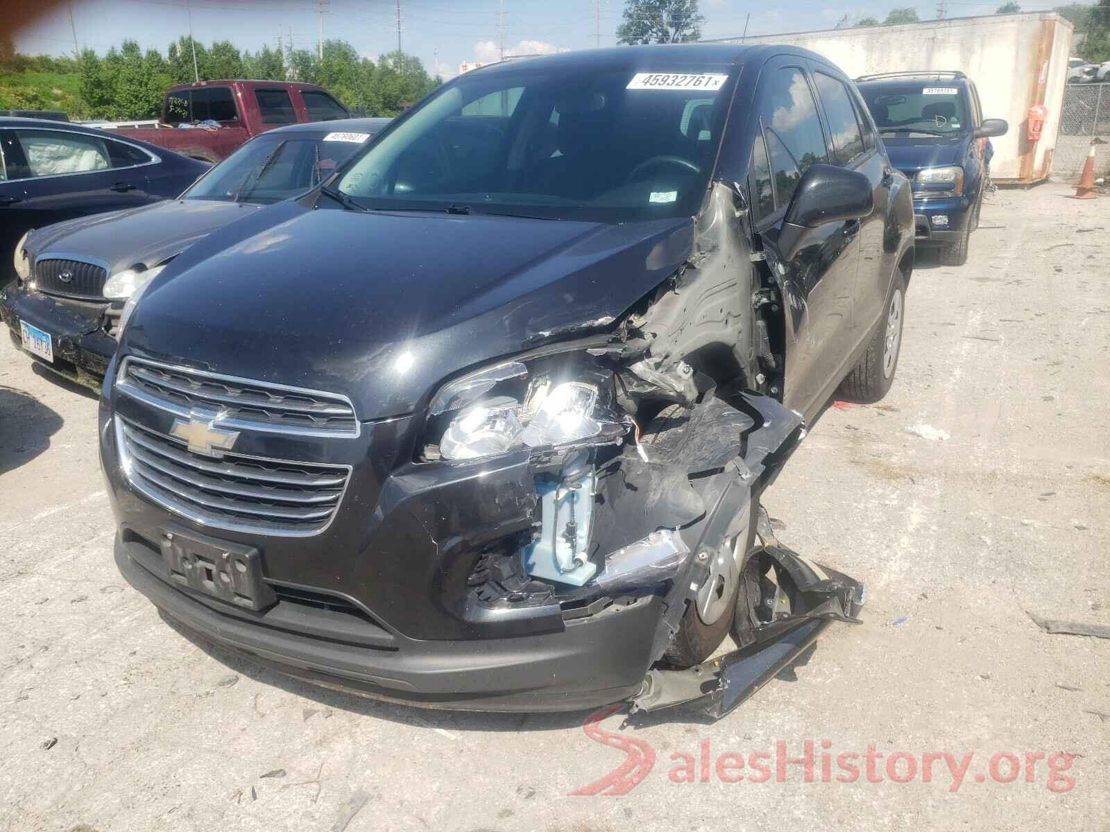 KL7CJKSB5GB660387 2016 CHEVROLET TRAX