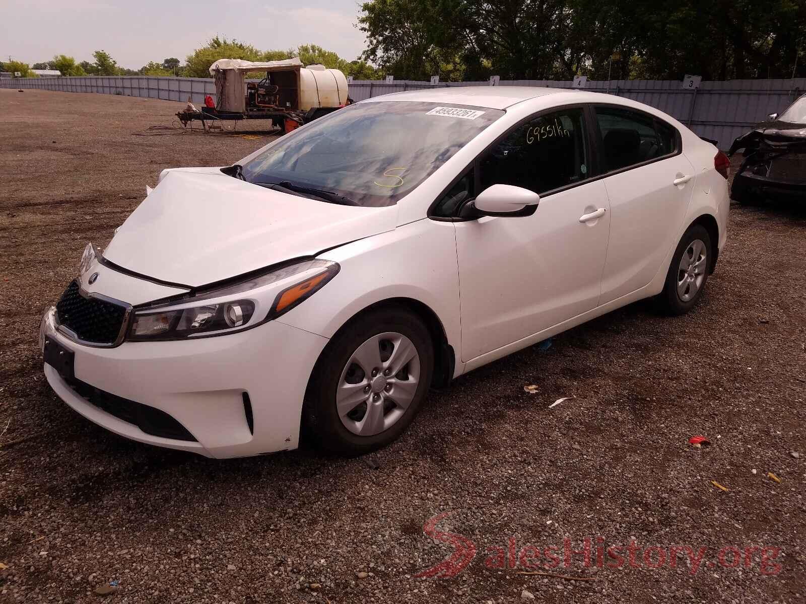 3KPFK4A73JE163970 2018 KIA FORTE