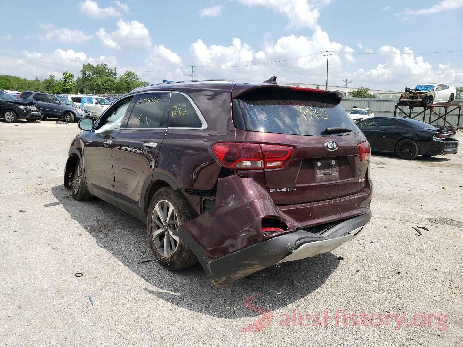 5XYPHDA5XKG452219 2019 KIA SORENTO