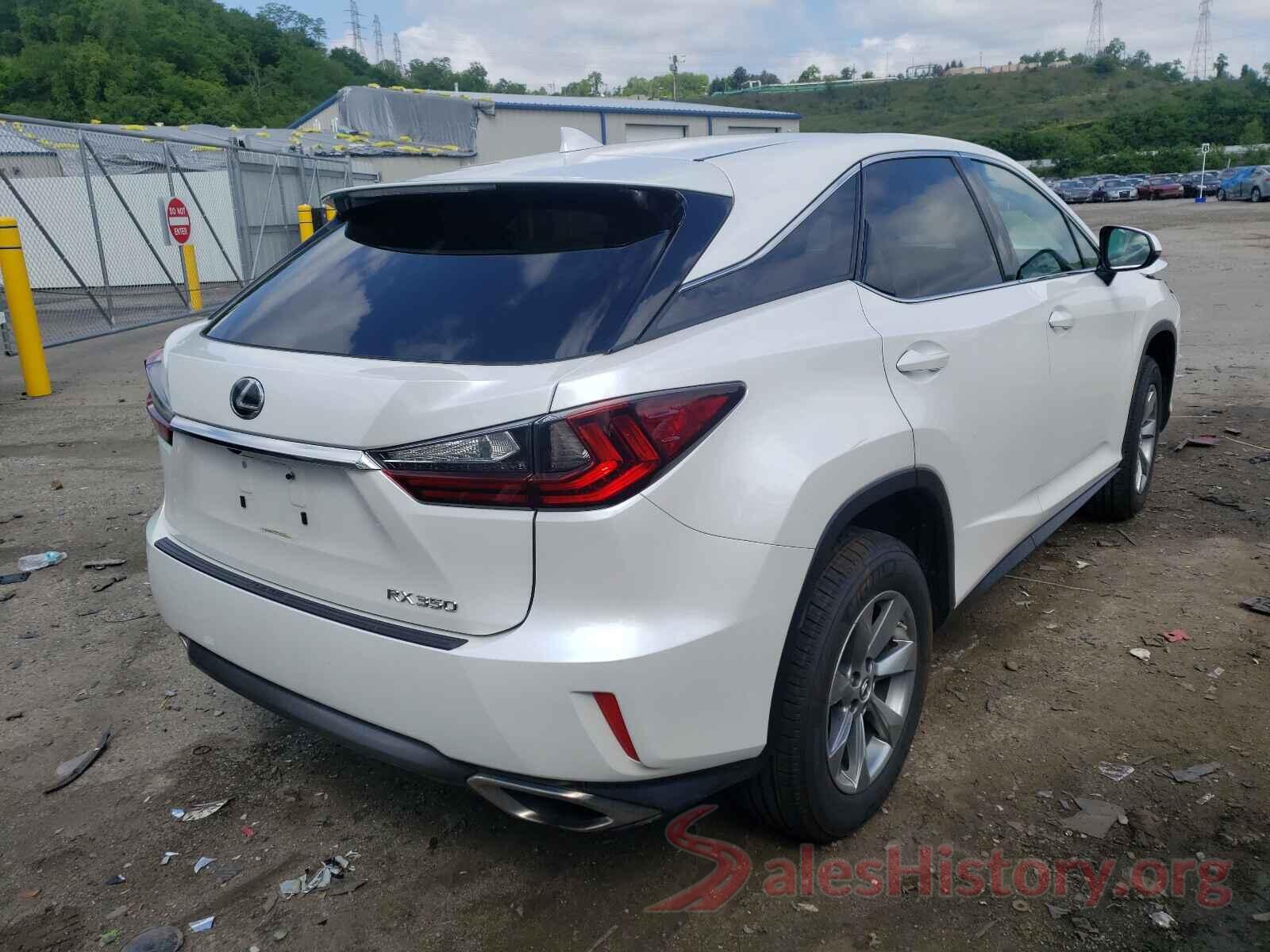 2T2BZMCA6KC202128 2019 LEXUS RX350