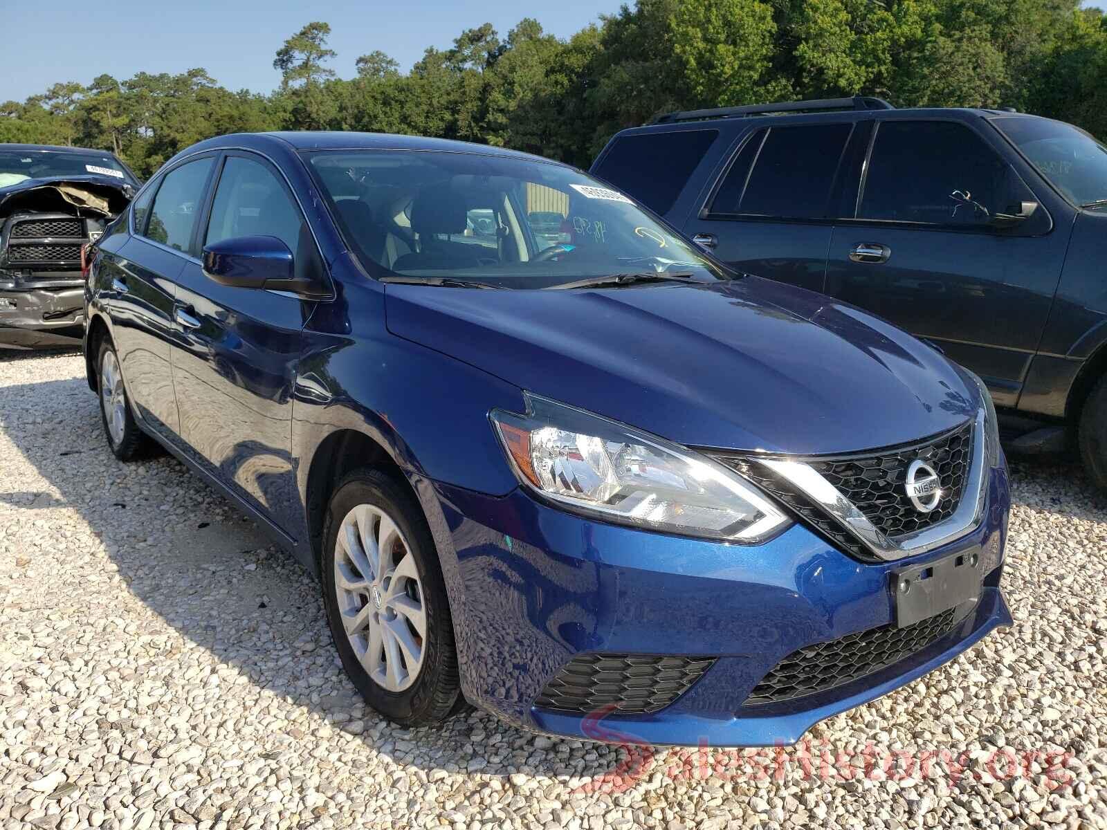 3N1AB7AP1KY360134 2019 NISSAN SENTRA