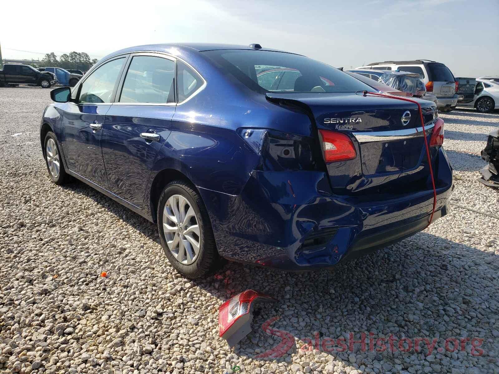 3N1AB7AP1KY360134 2019 NISSAN SENTRA