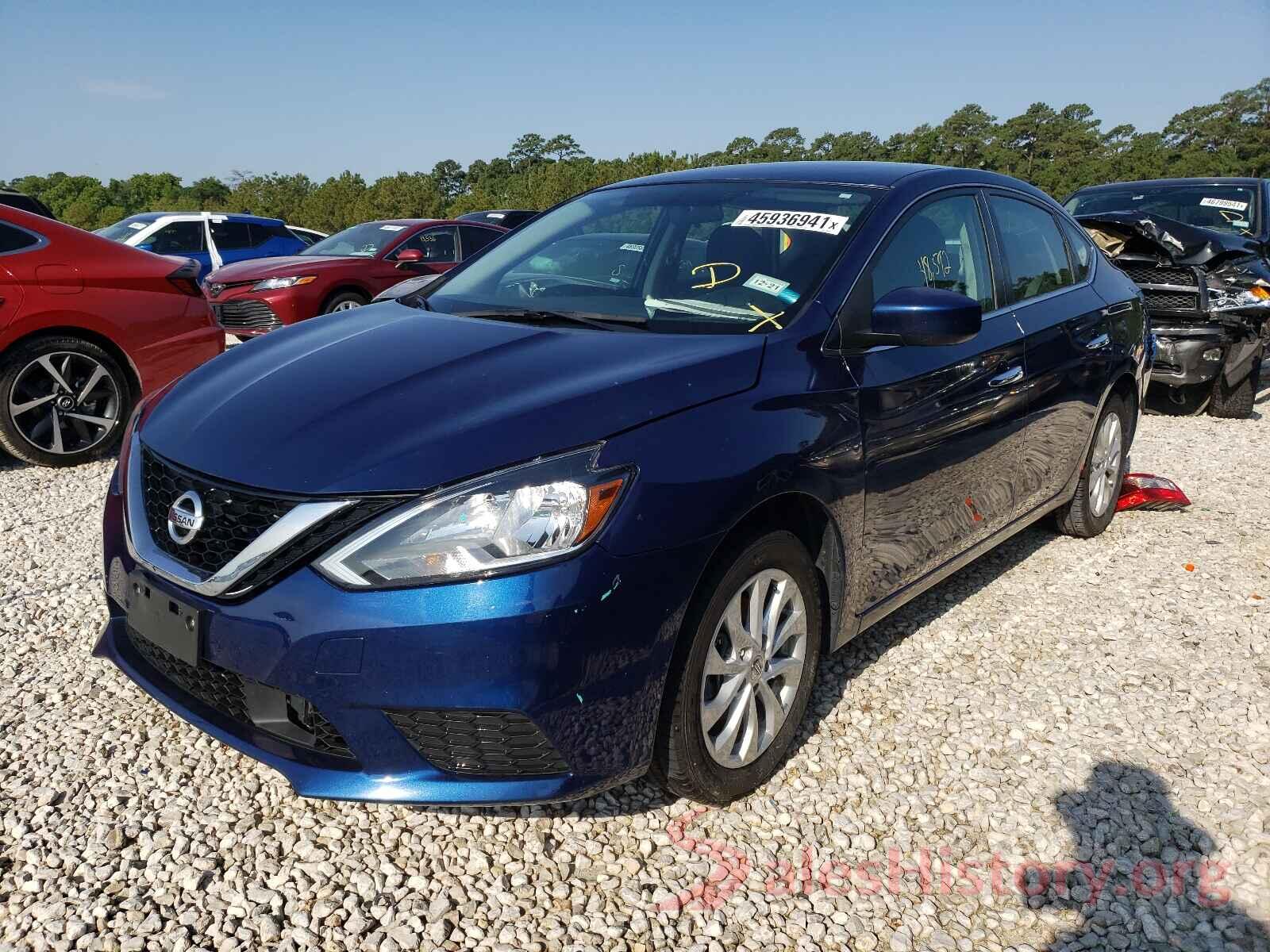 3N1AB7AP1KY360134 2019 NISSAN SENTRA