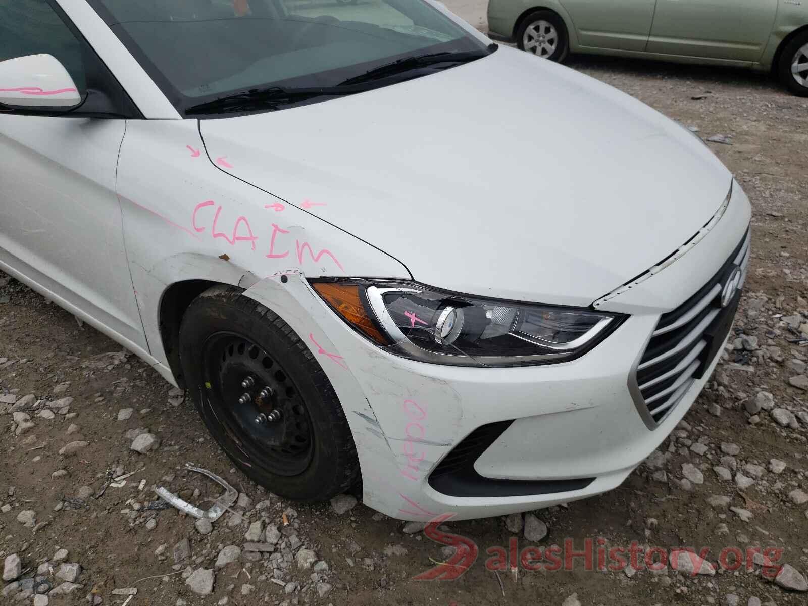 5NPD74LFXJH338031 2018 HYUNDAI ELANTRA