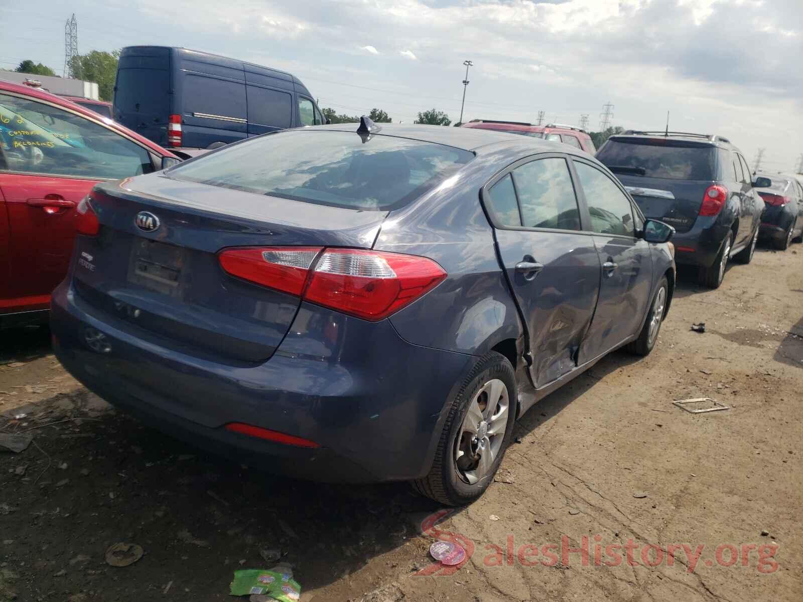 KNAFX4A61G5500873 2016 KIA FORTE