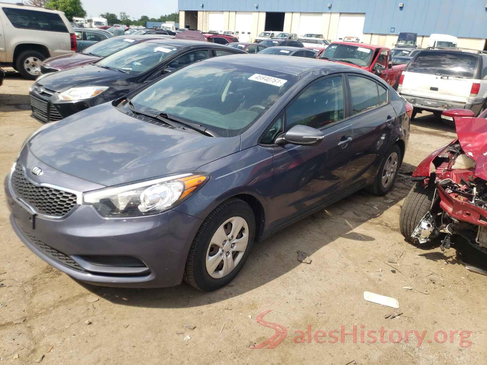 KNAFX4A61G5500873 2016 KIA FORTE