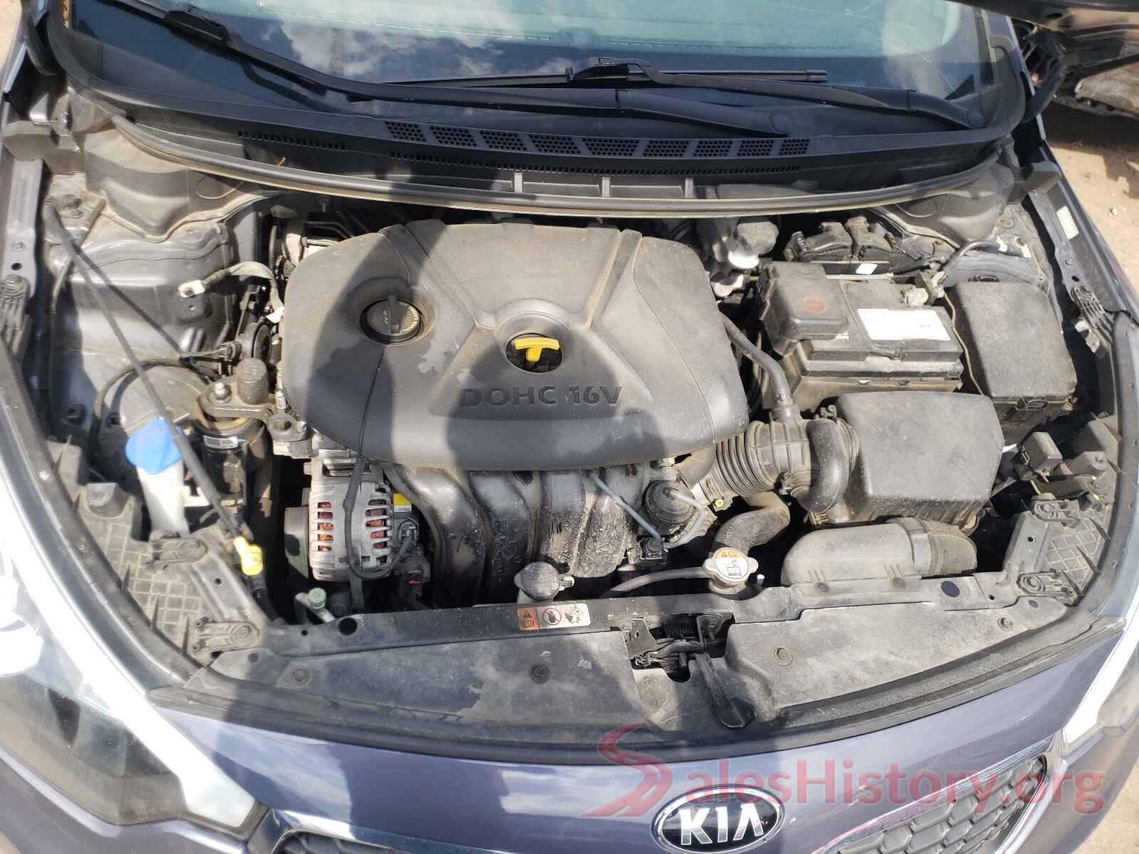 KNAFX4A61G5500873 2016 KIA FORTE