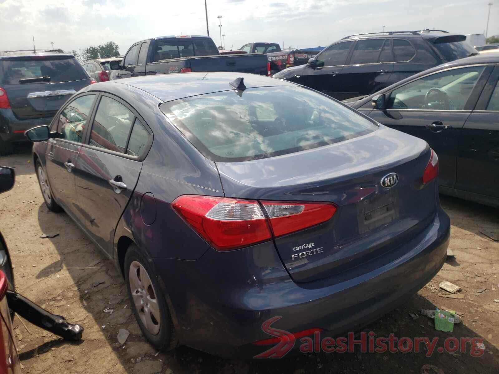 KNAFX4A61G5500873 2016 KIA FORTE