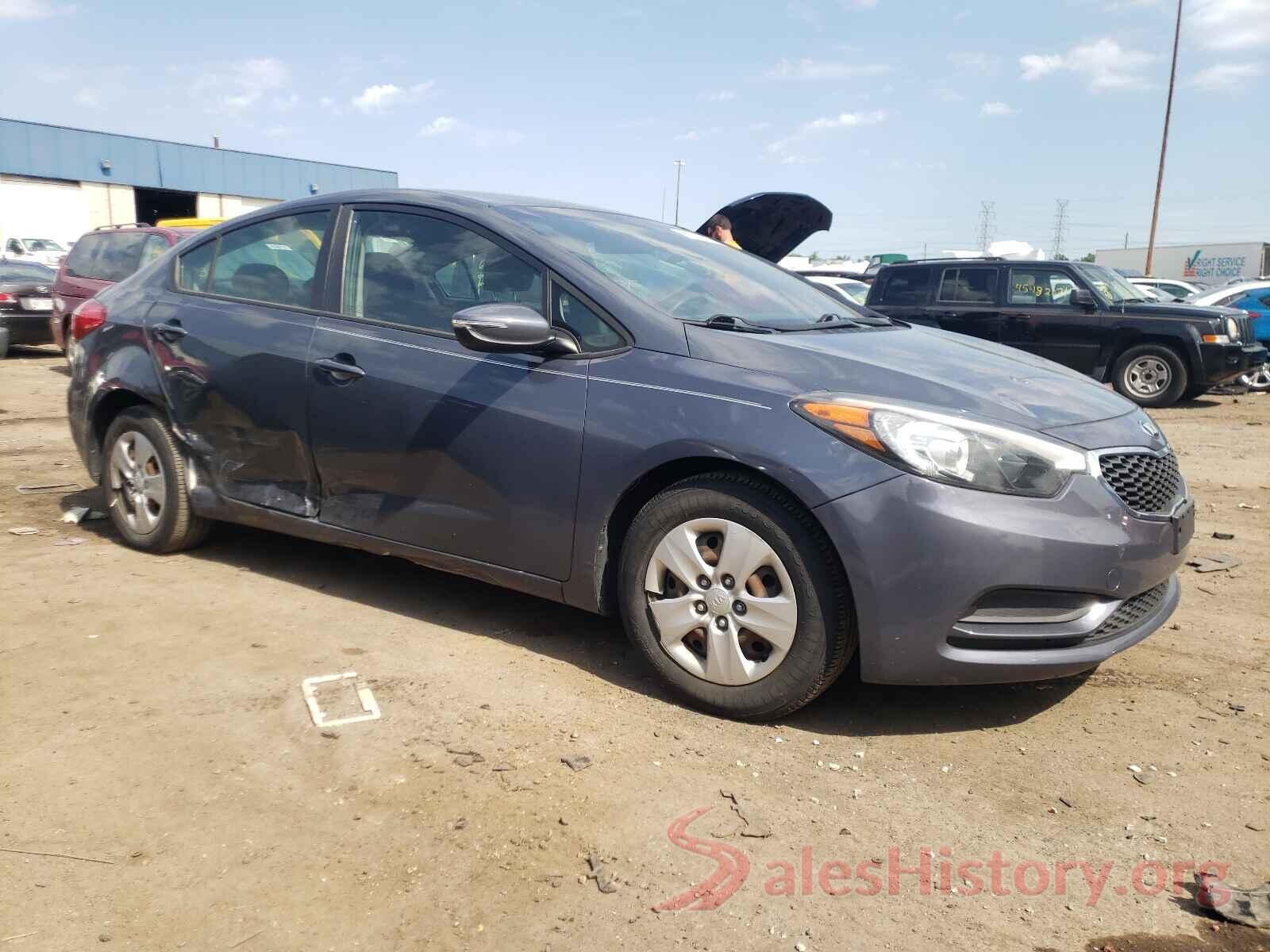 KNAFX4A61G5500873 2016 KIA FORTE