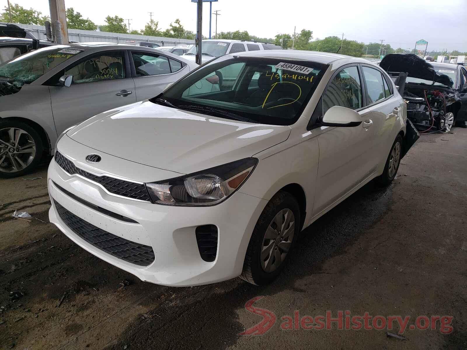 3KPA24ABXJE057952 2018 KIA RIO