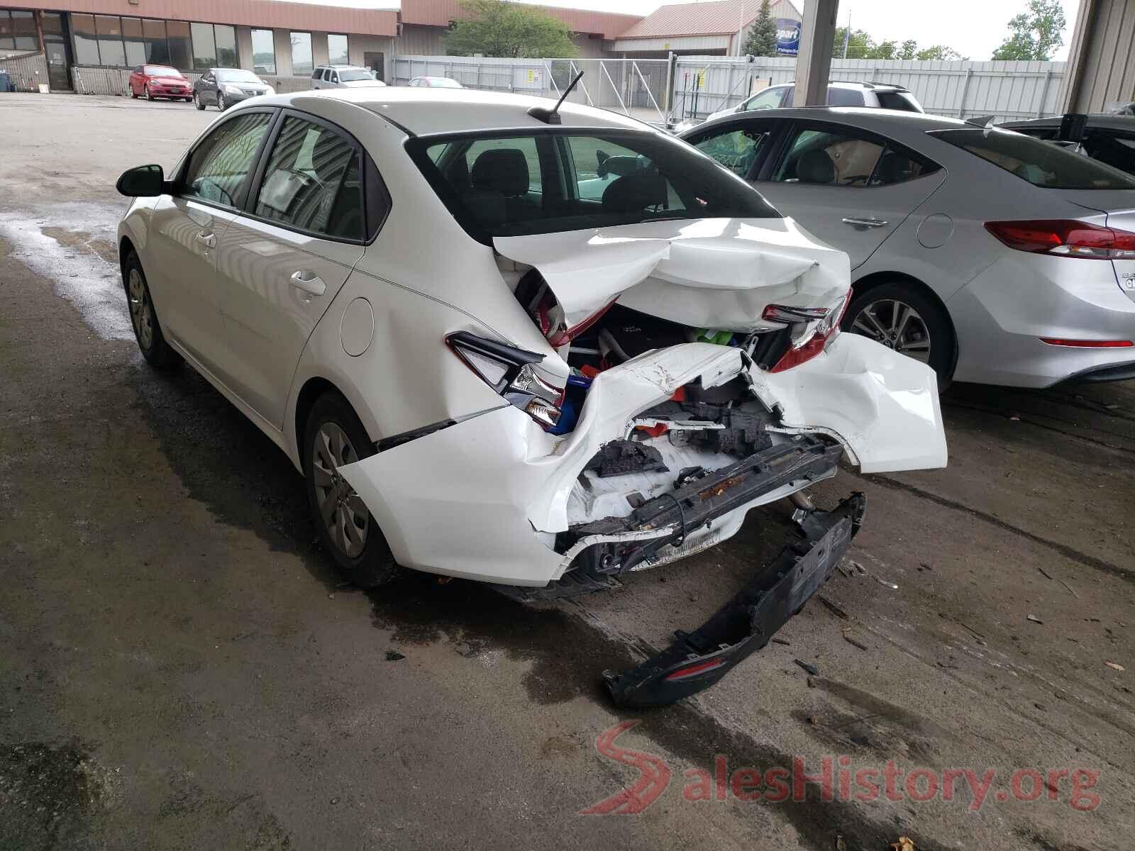 3KPA24ABXJE057952 2018 KIA RIO