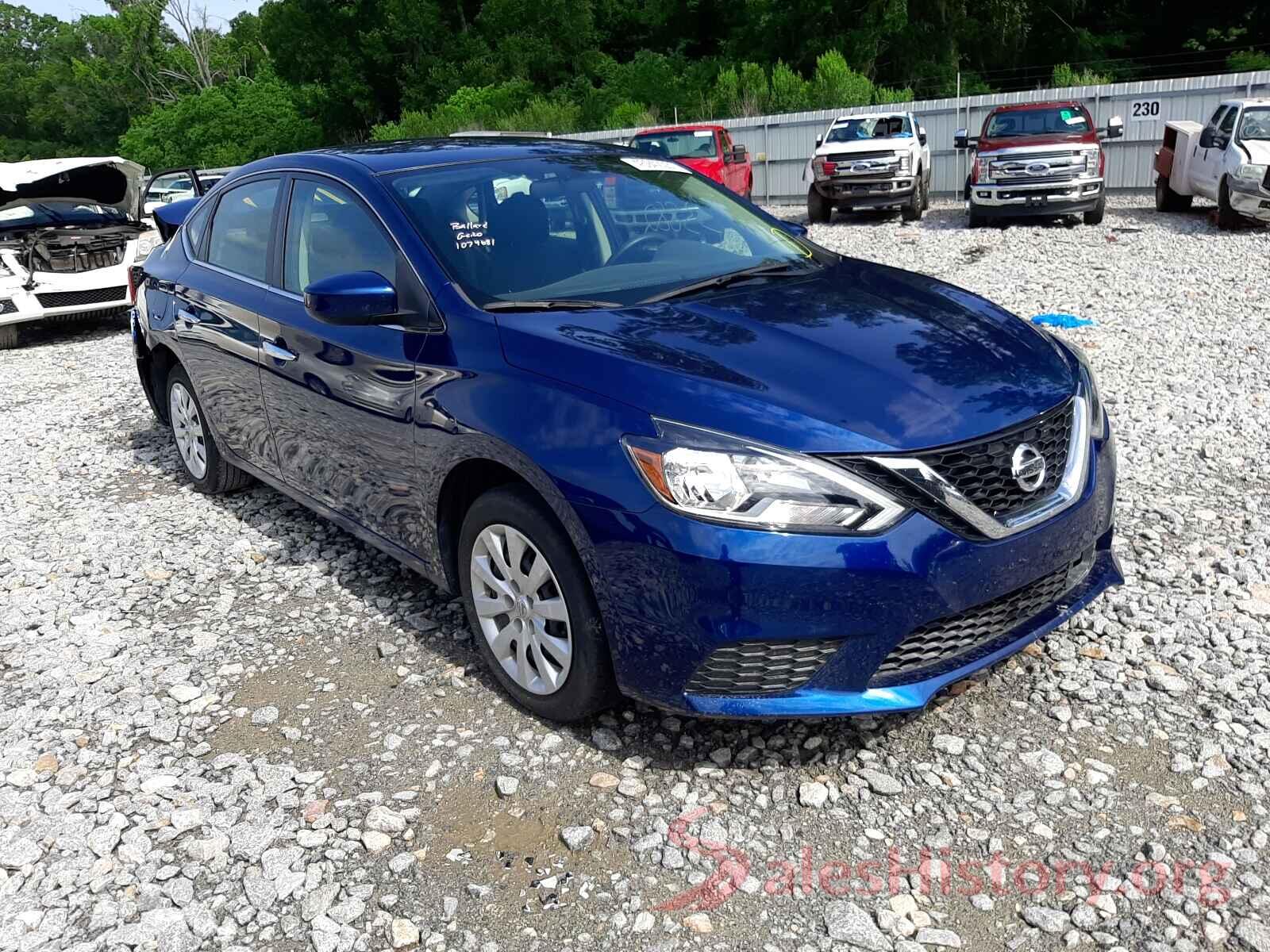 3N1AB7AP5KY338055 2019 NISSAN SENTRA