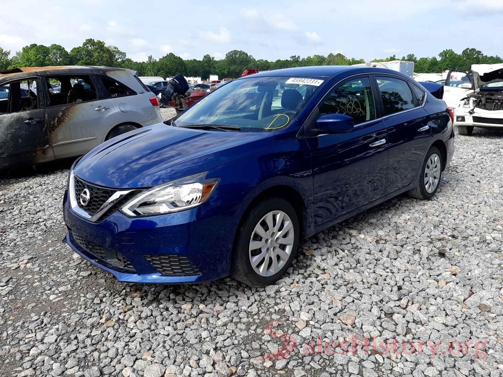 3N1AB7AP5KY338055 2019 NISSAN SENTRA