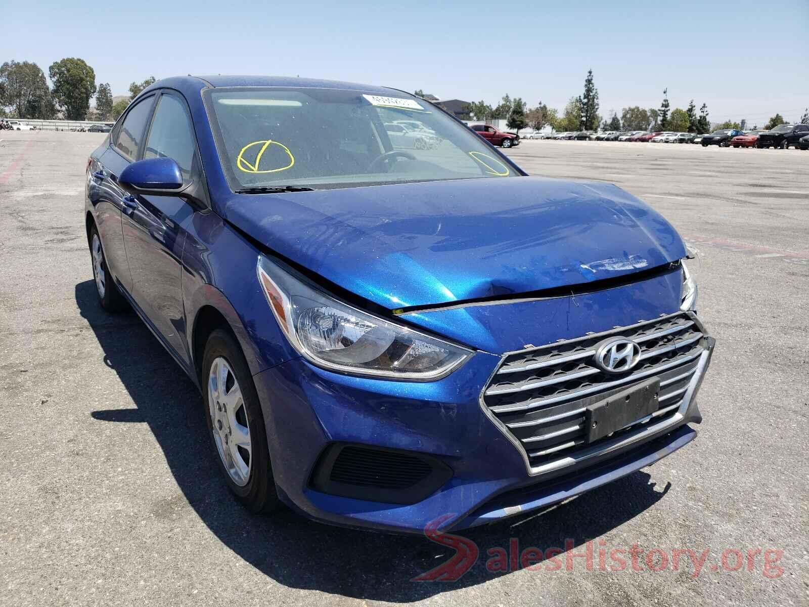 3KPC24A32KE044079 2019 HYUNDAI ACCENT