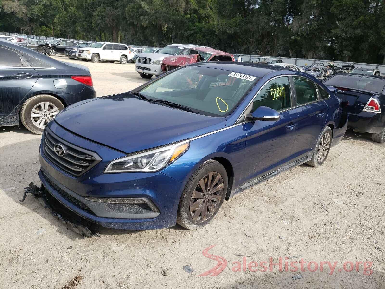 5NPE34AF7HH453246 2017 HYUNDAI SONATA