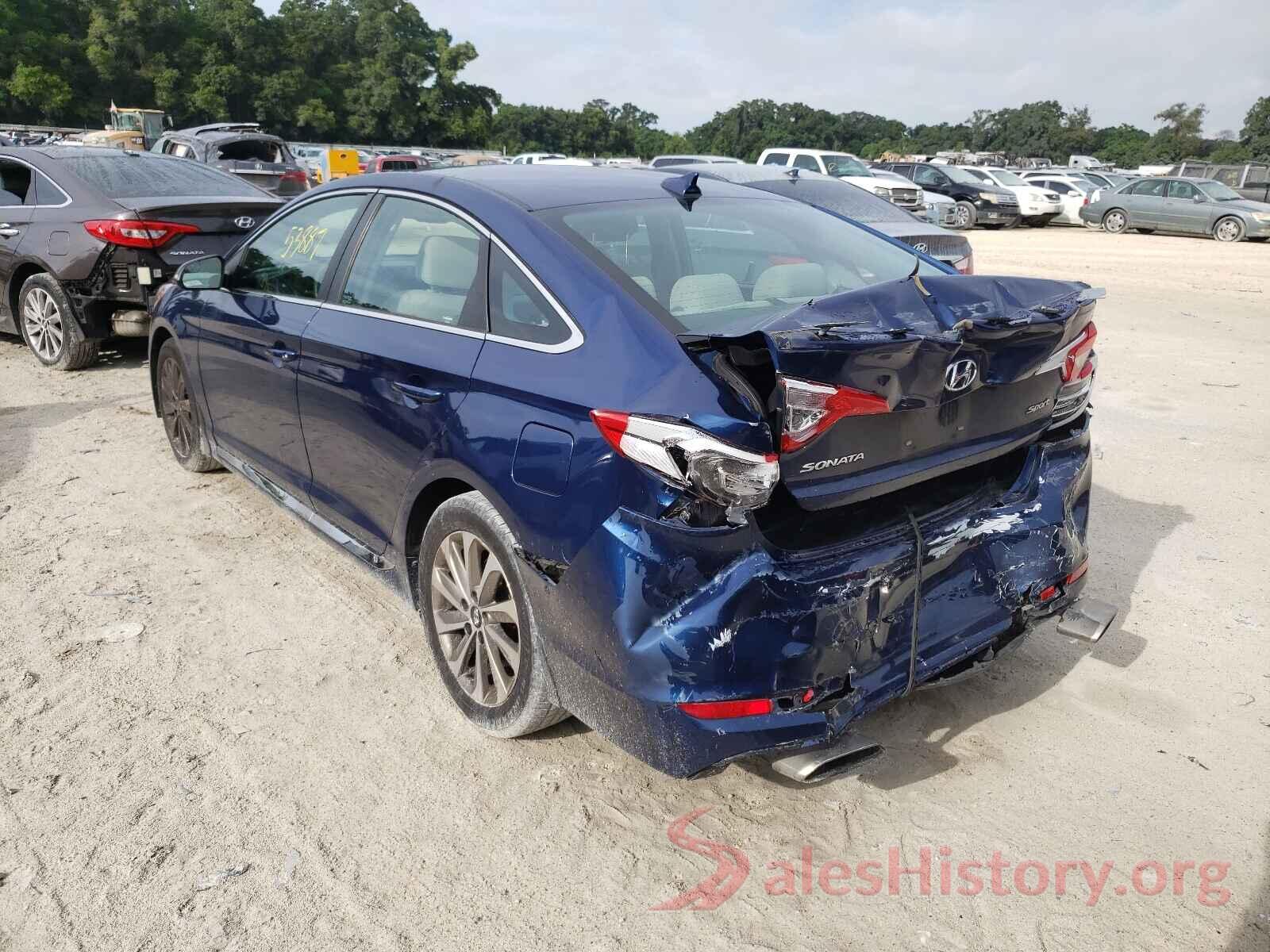 5NPE34AF7HH453246 2017 HYUNDAI SONATA