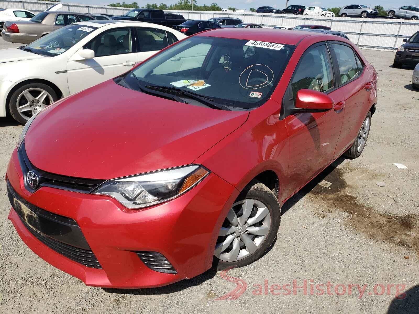 2T1BURHE4GC560895 2016 TOYOTA COROLLA