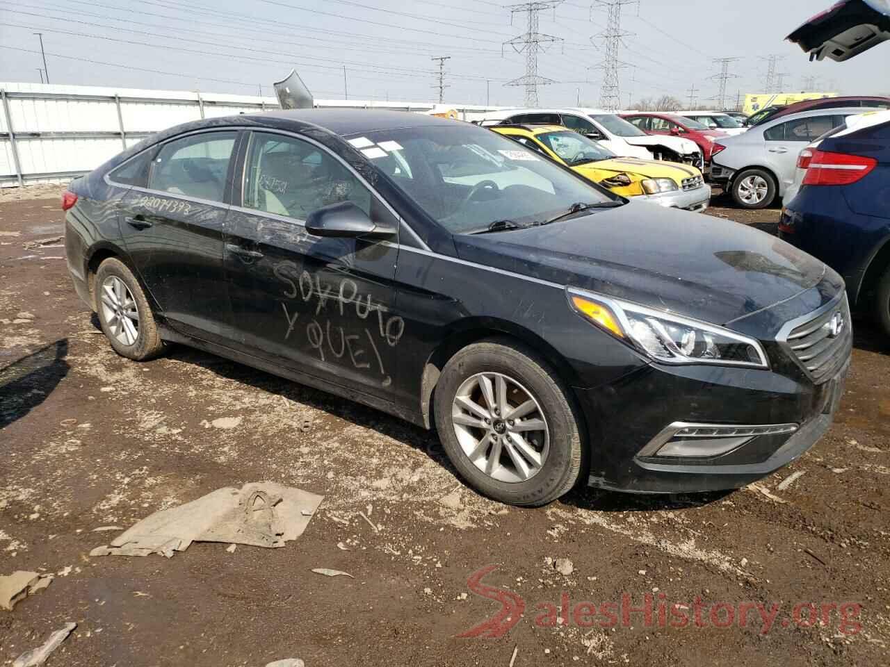 5NPE24AFXFH122435 2015 HYUNDAI SONATA