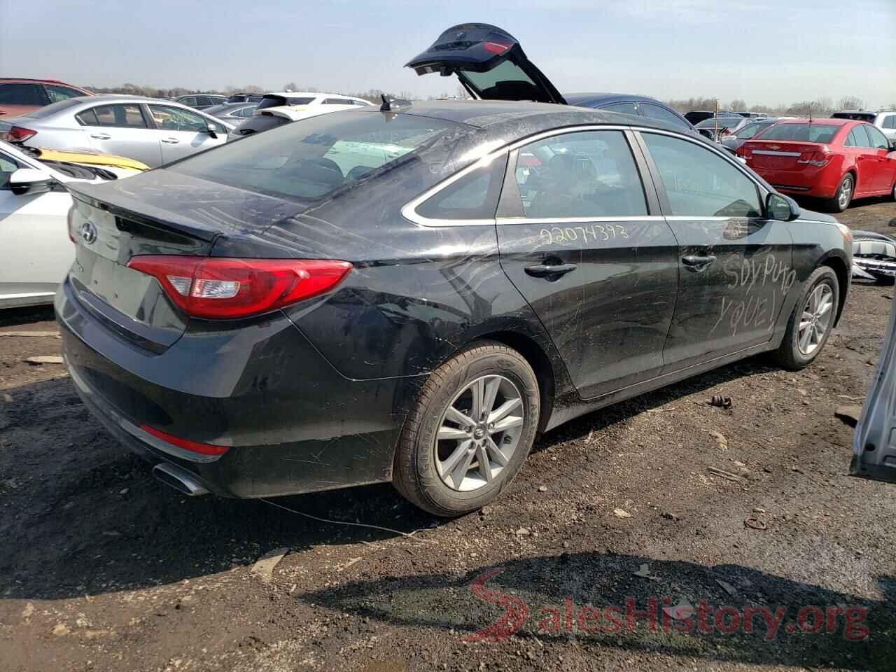 5NPE24AFXFH122435 2015 HYUNDAI SONATA