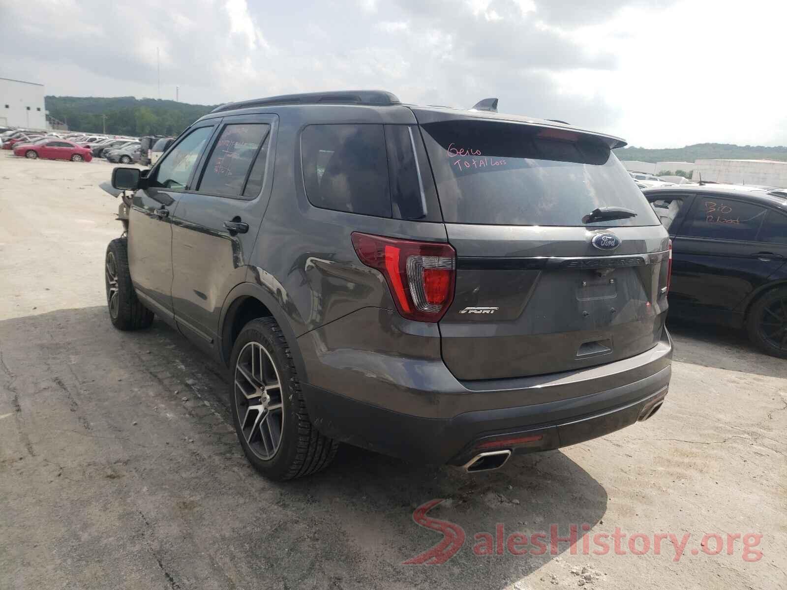 1FM5K8GT7GGC47107 2016 FORD EXPLORER