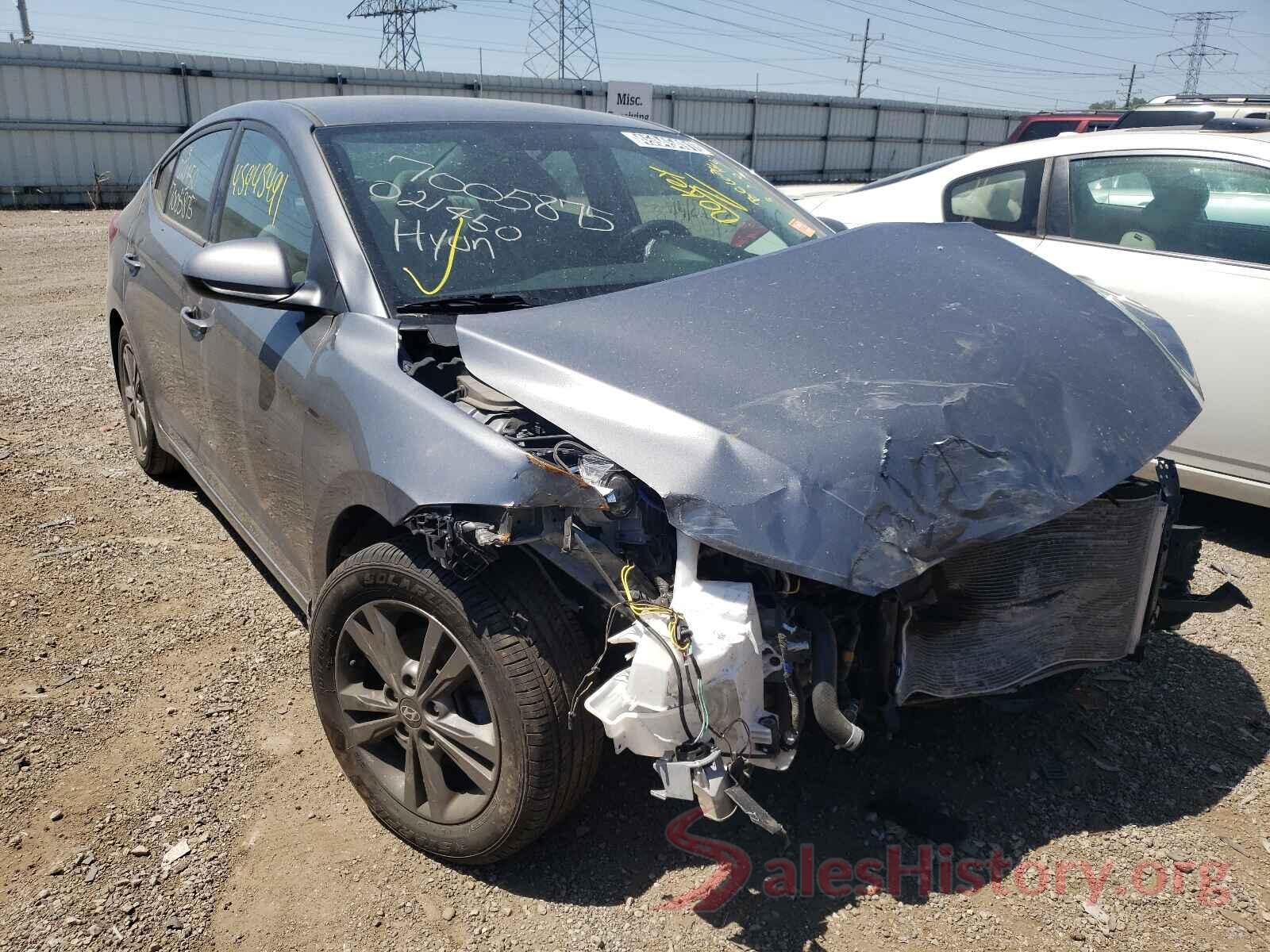 5NPD84LF9JH314073 2018 HYUNDAI ELANTRA