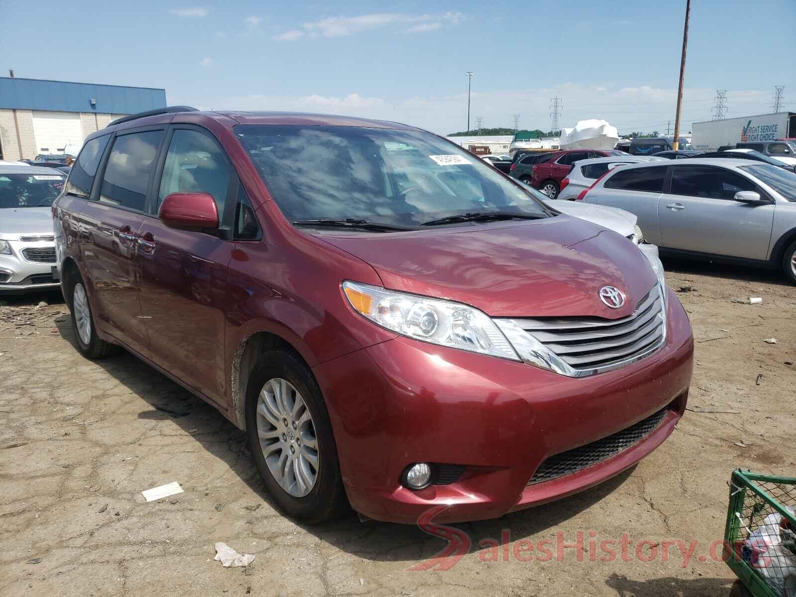 5TDYZ3DC3HS861938 2017 TOYOTA SIENNA