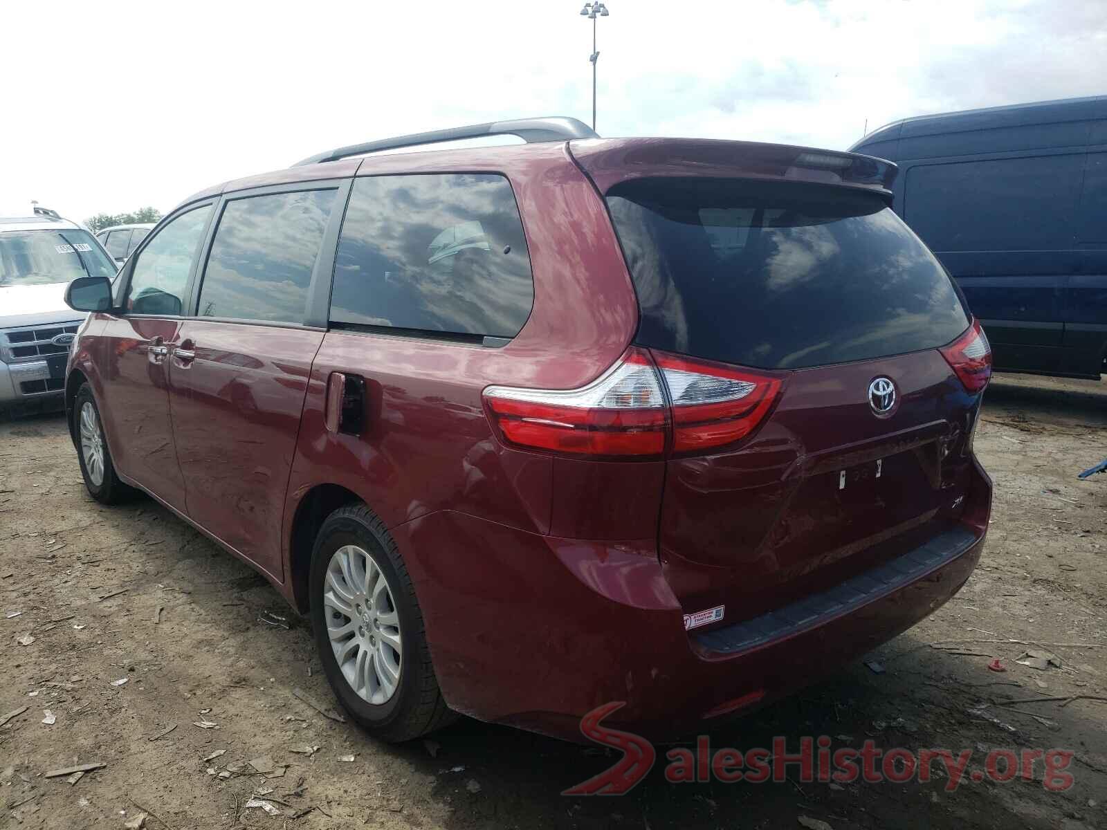 5TDYZ3DC3HS861938 2017 TOYOTA SIENNA