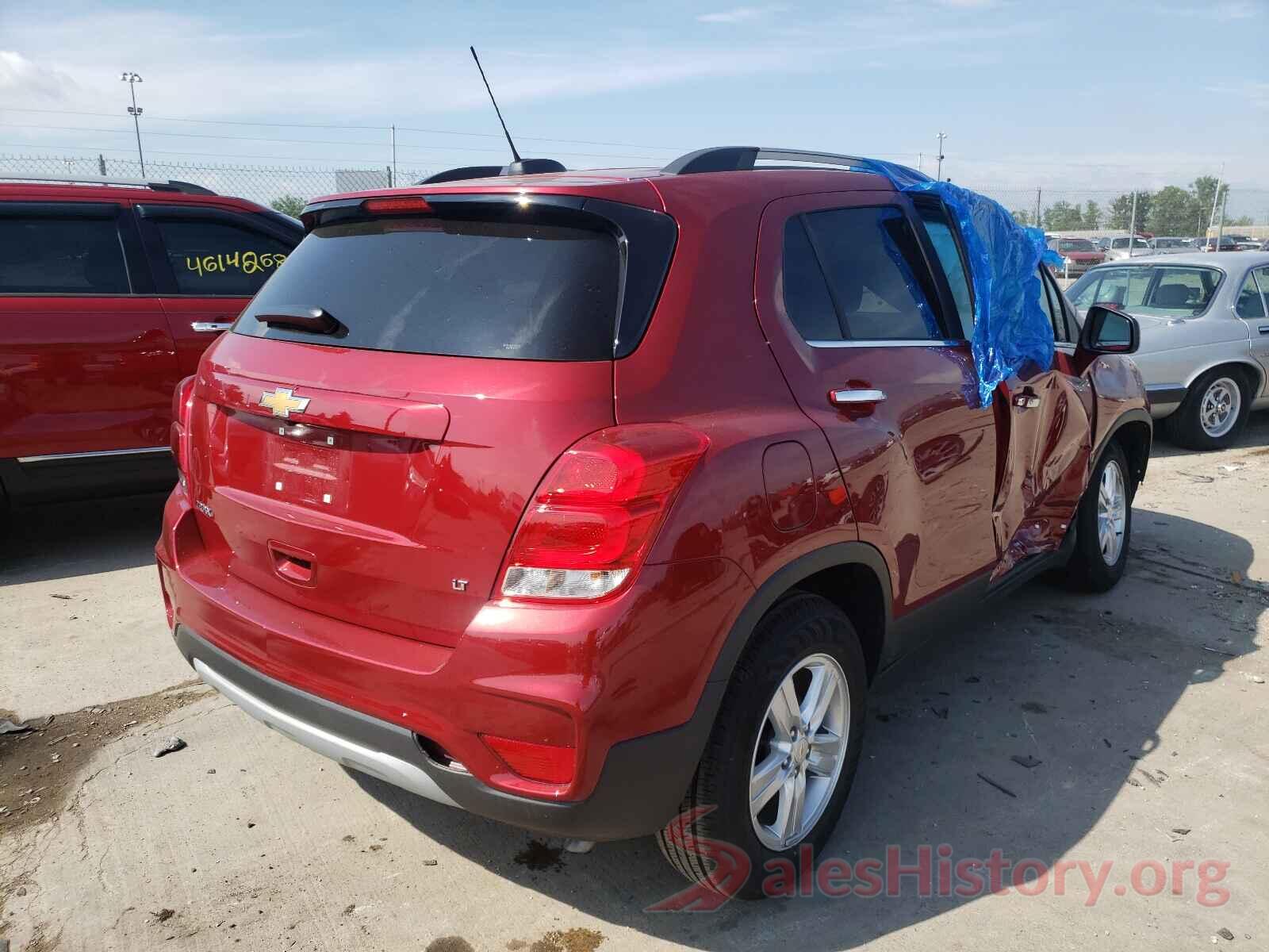 3GNCJLSB7LL264650 2020 CHEVROLET TRAX