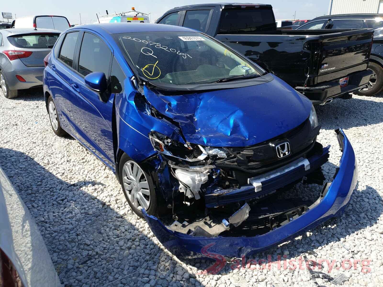 JHMGK5H5XHS011799 2017 HONDA FIT