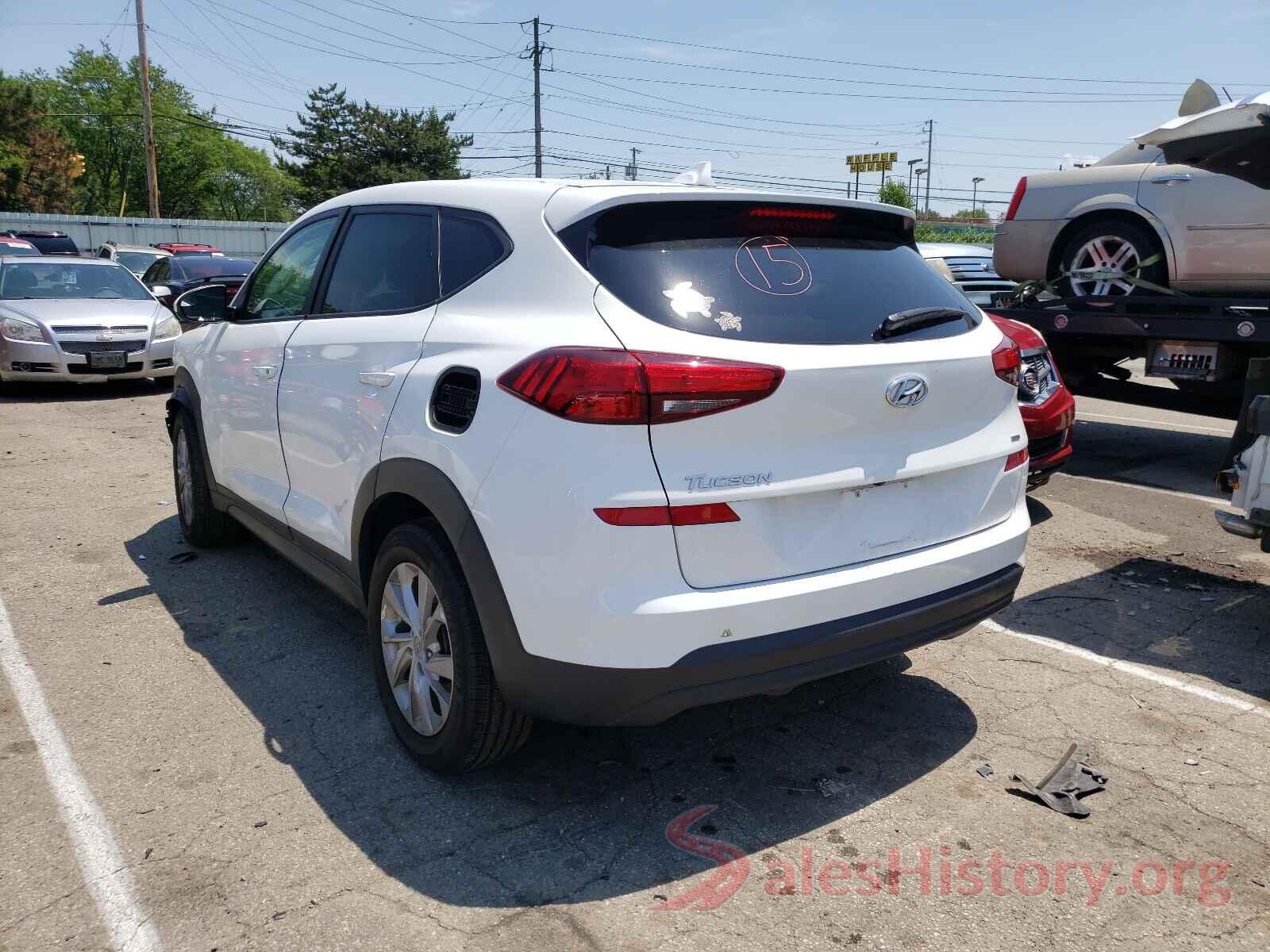 KM8J2CA48KU870121 2019 HYUNDAI TUCSON