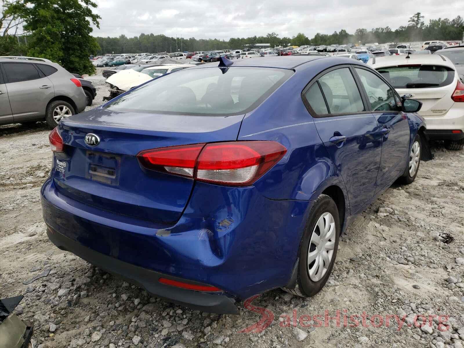 3KPFK4A77HE069164 2017 KIA FORTE