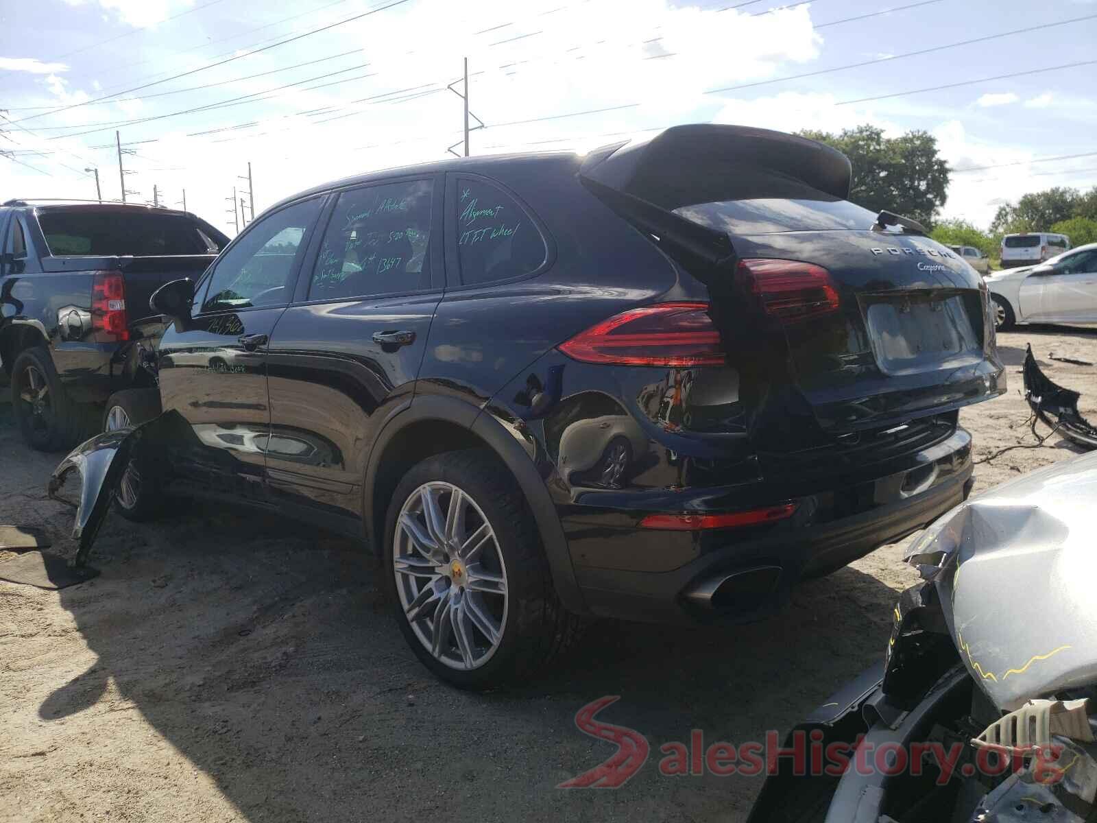 WP1AA2A28HKA81602 2017 PORSCHE CAYENNE