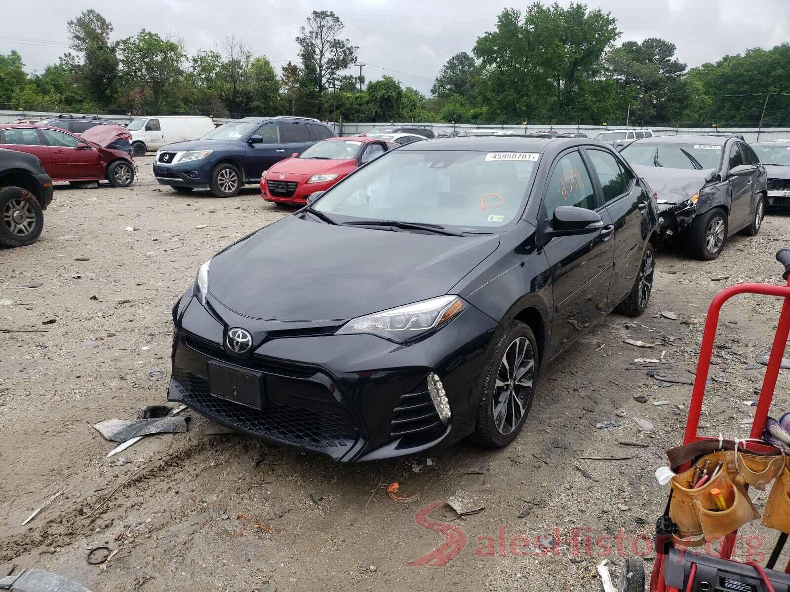 2T1BURHE0KC240739 2019 TOYOTA COROLLA