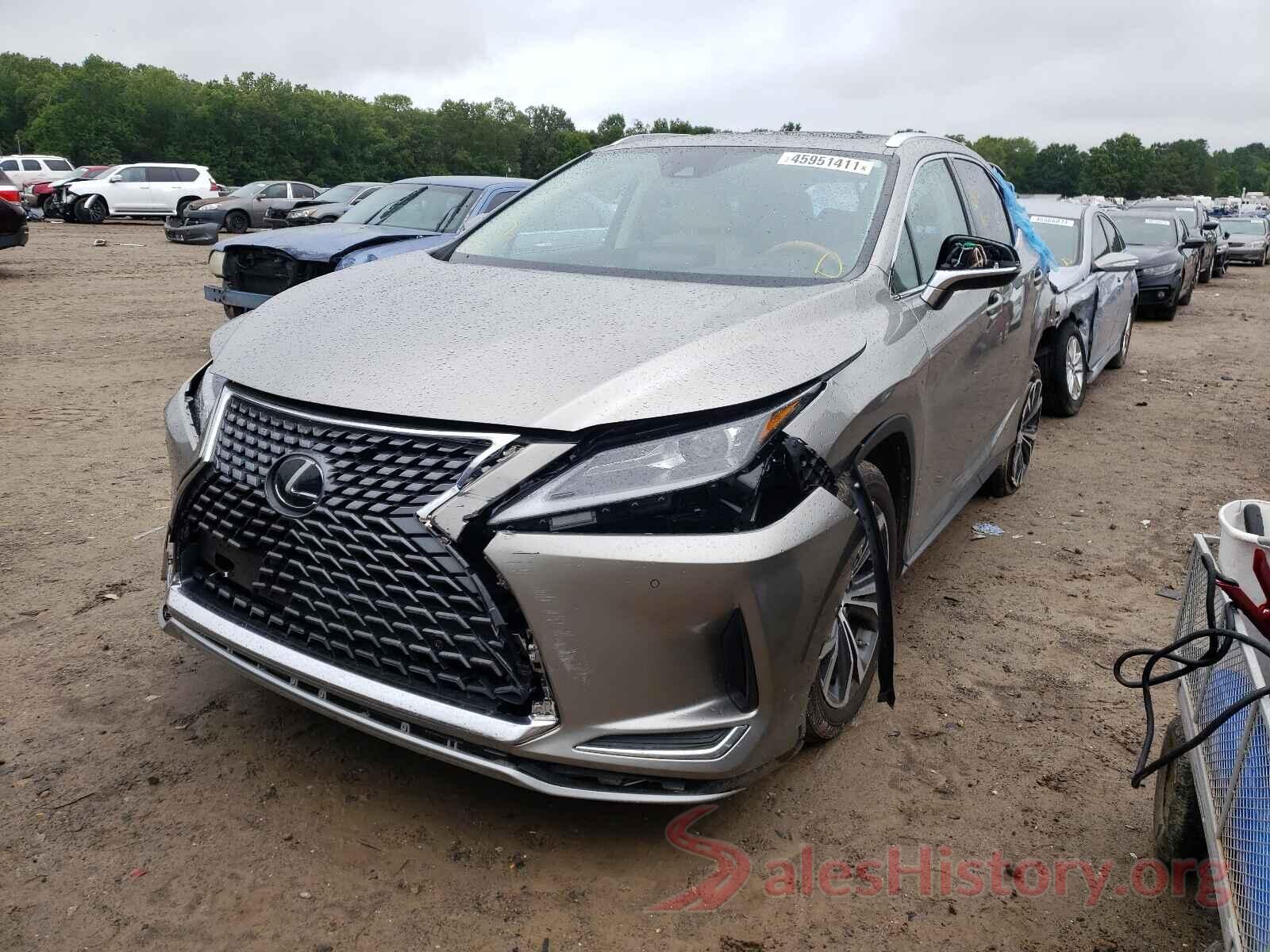 2T2HZMDA8LC235853 2020 LEXUS RX350